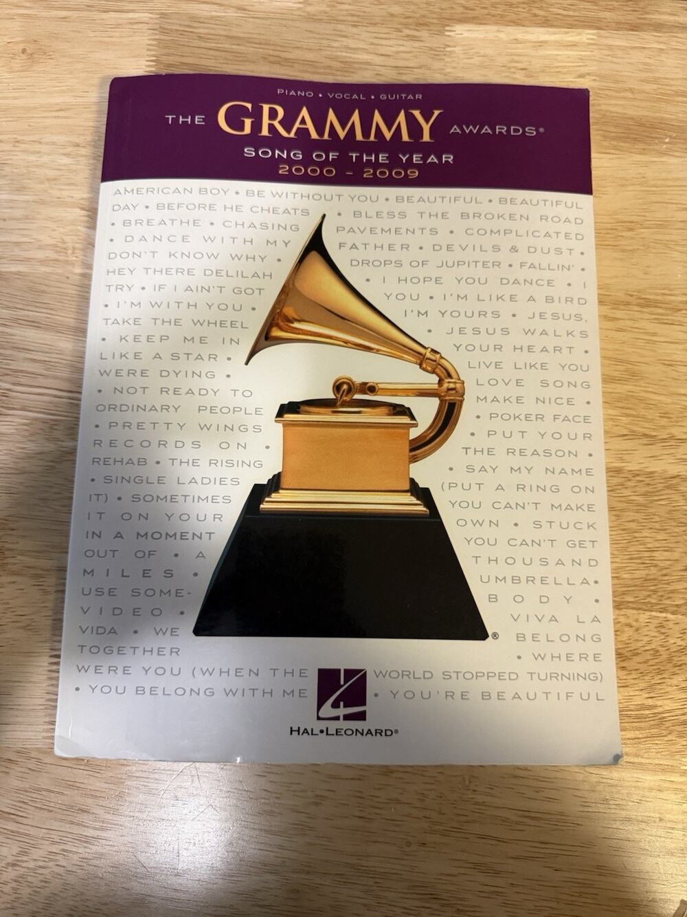The Grammy Awards Record of the Year 1958-2011 Ukulele Music Book